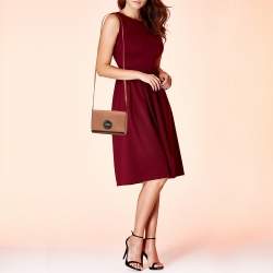 Pre Owned Kate Spade Brown Leather Flap Sally Crossbody Bag