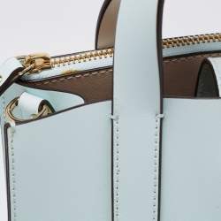 Pre Owned Kate Spade Mint Green Leather Anissa Putnam Drive Tote