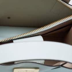 Pre Owned Kate Spade Mint Green Leather Anissa Putnam Drive Tote