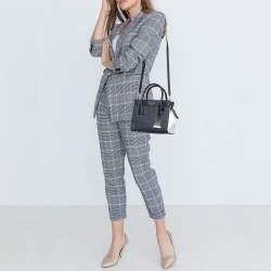 Pre Owned Kate Spade Tri Color Leather Cameron Street Candace Tote