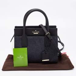 Pre Owned Kate Spade Tri Color Leather Cameron Street Candace Tote