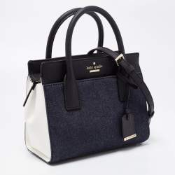 Pre Owned Kate Spade Tri Color Leather Cameron Street Candace Tote