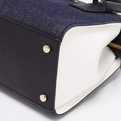 Pre Owned Kate Spade Tri Color Leather Cameron Street Candace Tote