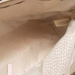 Pre Owned Kate Spade Light Beige Leather Wellesley Rachelle Satchel