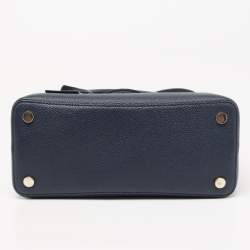 Pre Owned Kate Spade Blue Leather Margaux Satchel