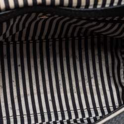 Pre Owned Kate Spade Black Leather Makayla Mini Top Handle Bag