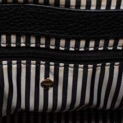 Pre Owned Kate Spade Black Leather Makayla Mini Top Handle Bag