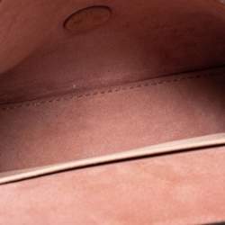 Pre Owned Kate Spade Light Pink Leather Pershing Street Ava Crossbody Bag