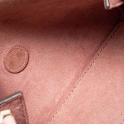 Pre Owned Kate Spade Light Pink Leather Pershing Street Ava Crossbody Bag