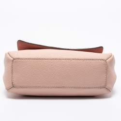 Pre Owned Kate Spade Light Pink Leather Pershing Street Ava Crossbody Bag