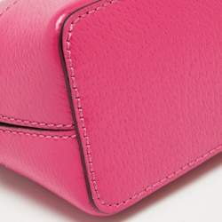 Pre Owned Kate Spade Fuchsia Leather Crossbody Bag