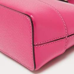 Pre Owned Kate Spade Fuchsia Leather Crossbody Bag