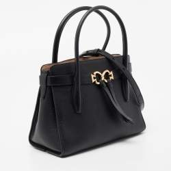 Pre Owned Kate Spade Black Leather Toujour Tote