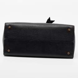 Pre Owned Kate Spade Black Leather Toujour Tote