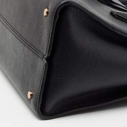 Pre Owned Kate Spade Black Leather Toujour Tote