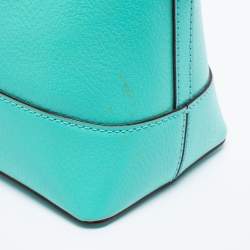 Pre Owned Kate Spade Mint Green Leather Cedar Street Maise Satchel 