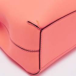 Pre Owned Kate Spade Coral Orange Leather Cove Street Airel Tote