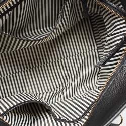 Pre Owned Kate Spade Black Leather Small Jackson Street Hayden Tote