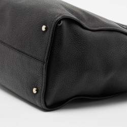 Pre Owned Kate Spade Black Leather Small Jackson Street Hayden Tote