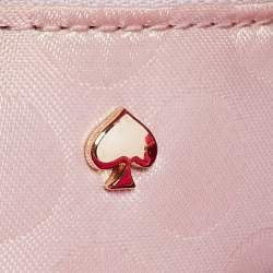 Pre Owned Kate Spade Coral Red Leather Cedar Street Hayden Tote