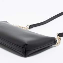 Pre Owned Kate Spade Black Leather Sawyer Street Declan Shoulder Bag