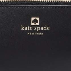 Pre Owned Kate Spade Black Leather Sawyer Street Declan Shoulder Bag