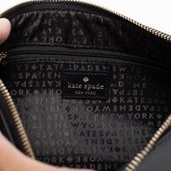 Pre Owned Kate Spade Black Leather Sawyer Street Declan Shoulder Bag