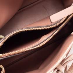 Pre Owned Kate Spade Beige Leather Hayes Street Sam Tote