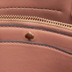 Pre Owned Kate Spade Beige Leather Hayes Street Sam Tote
