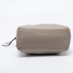 Kate Spade Grey/Black Leather Top Handle Bag