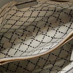 Pre Owned Kate Spade Grey Leather Tote