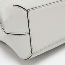 Pre Owned Kate Spade Grey Leather Tote