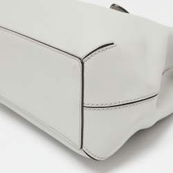 Pre Owned Kate Spade Grey Leather Tote