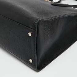 Pre Owned Kate Spade Black Leather Rowe Tote