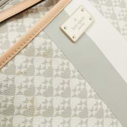 Pre Owned Kate Spade Multicolor Coated Canvas and Leather Keisha Penn Place Crossbody Bag