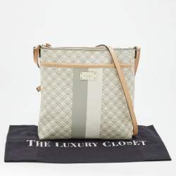 Pre Owned Kate Spade Multicolor Coated Canvas and Leather Keisha Penn Place Crossbody Bag