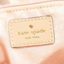 Pre Owned Kate Spade Multicolor Coated Canvas and Leather Keisha Penn Place Crossbody Bag