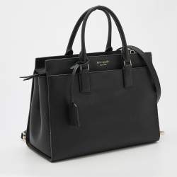 مملوكة مسبقًا Kate Spade Black Leather Cameron Street Candace Tote