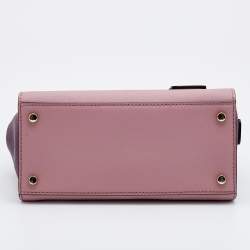 Pre Owned Kate Spade Pink/Burgundy Leather Cameron Street Candace Tote