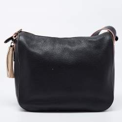 Pre Owned Kate Spade Black Pebbled Leather Medium Anyday Shoulder Bag