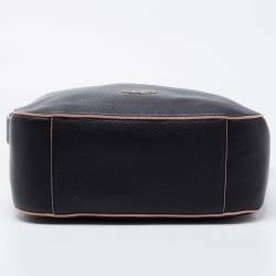 Pre Owned Kate Spade Black Pebbled Leather Medium Anyday Shoulder Bag