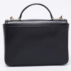 Pre Owned Kate Spade Black Leather Patterson Shoulder Bag
