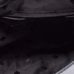 Pre Owned Kate Spade Black Leather Patterson Shoulder Bag