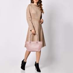 Pre Owned Kate Spade Light Pink Leather Tote