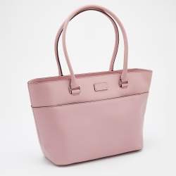 Pre Owned Kate Spade Light Pink Leather Tote