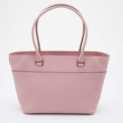 Pre Owned Kate Spade Light Pink Leather Tote