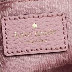 Pre Owned Kate Spade Light Pink Leather Tote