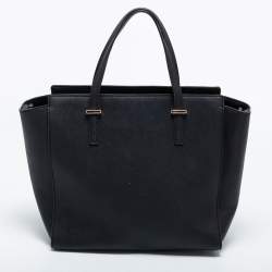 Kate Spade Black Leather Cedar Street Hayden Tote