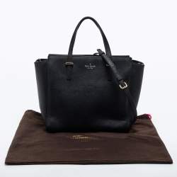 Kate Spade Black Leather Cedar Street Hayden Tote