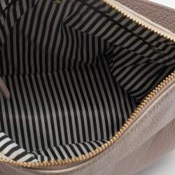 Kate Spade Grey/Off White Leather Cobble Hill Mylie Shoulder Bag